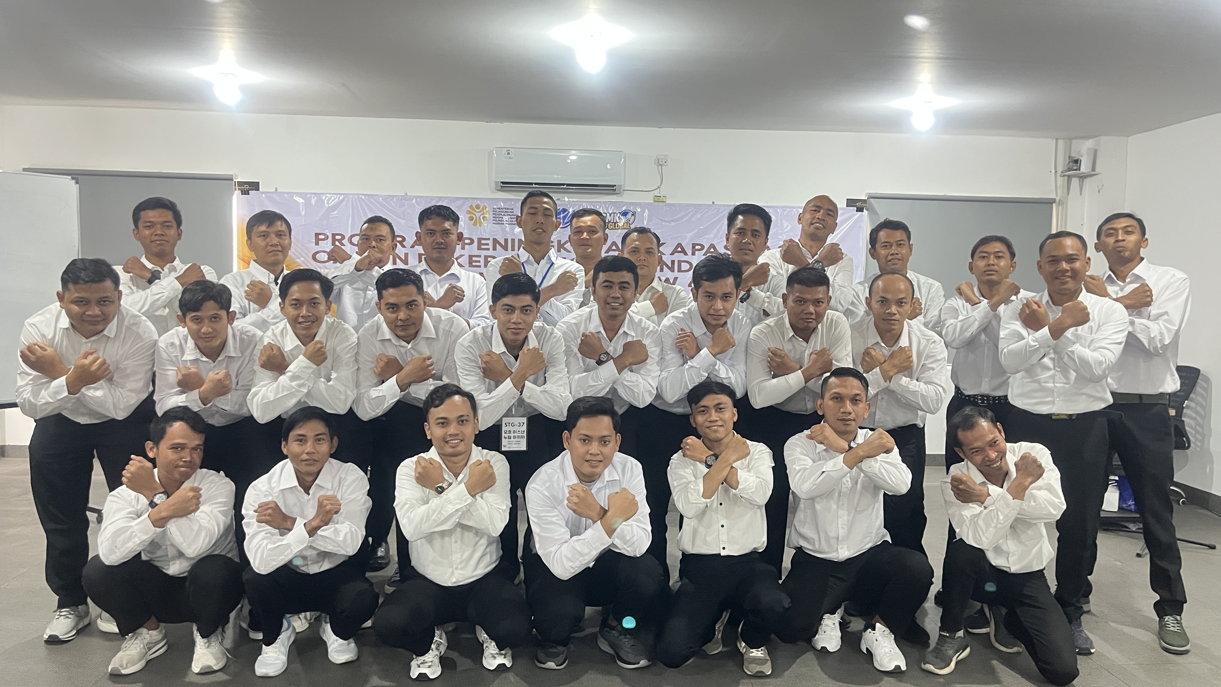 Improving the Quality of Welder Skills, East Java BP3MI Inaugurates Go Global FCAW 4G SMK Program Training at LPK STGL