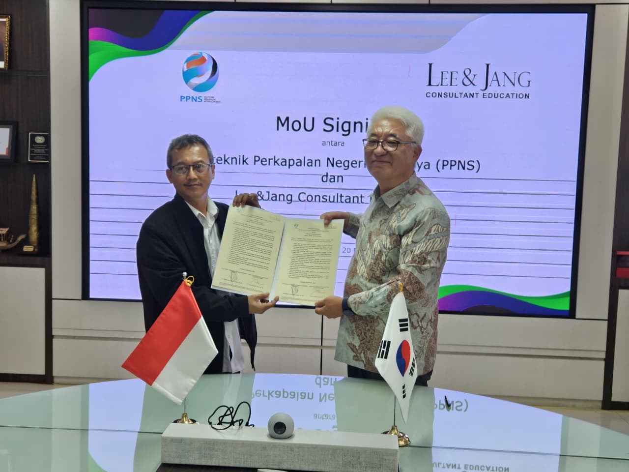 Leejang Korean Language Training Collaboration with PPNS