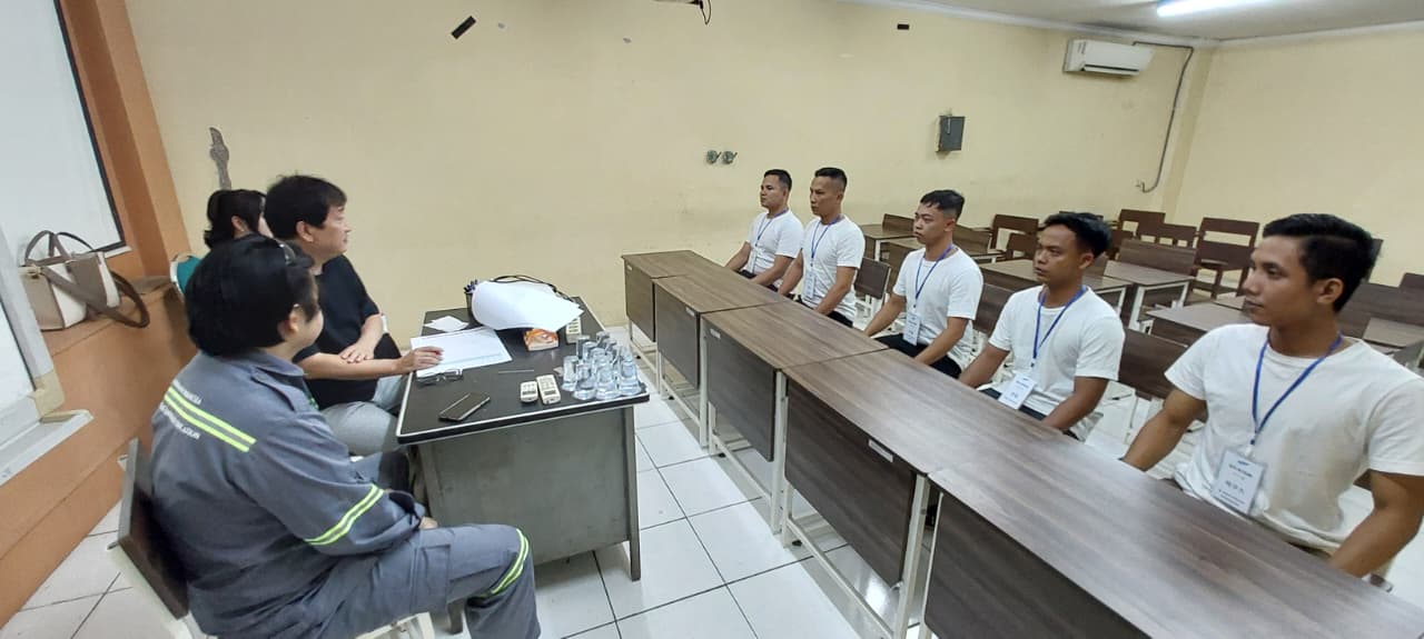 Training participant interview session with the Korean side
